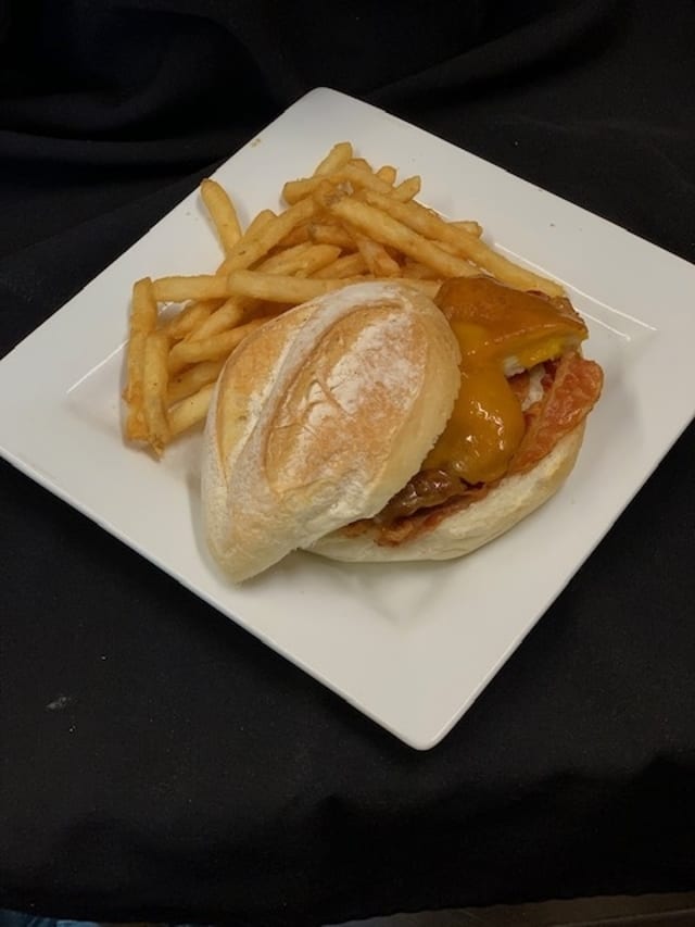 Cheddar Chicken Sandwich.