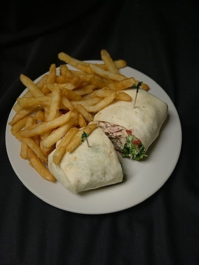 Chicken Caesar Wrap.
