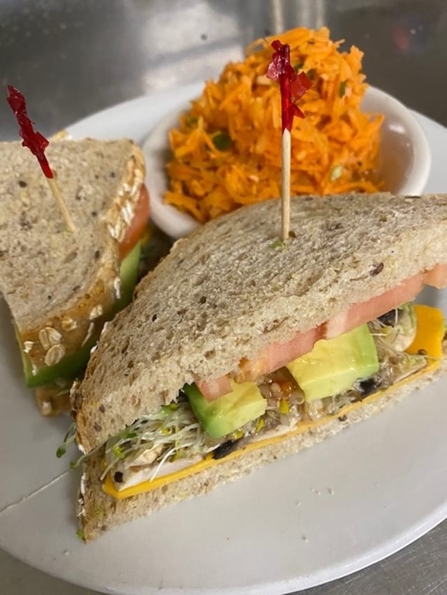 The Veggie Sandwich.